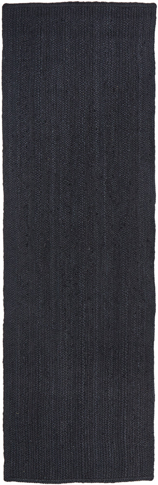 Kirra Black Jute Runner Rug