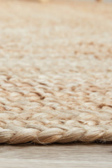 Kirra Natural Oval Jute Rug