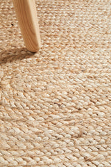 Kirra Natural Oval Jute Rug