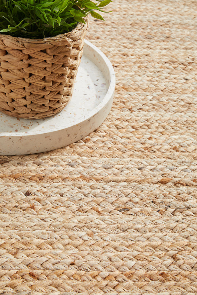 Kirra Natural Jute Rug – Lost Design Society