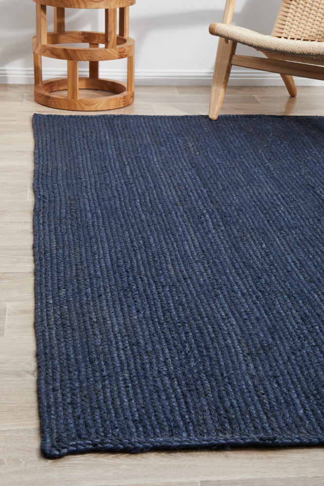 Kirra Navy Jute Rug