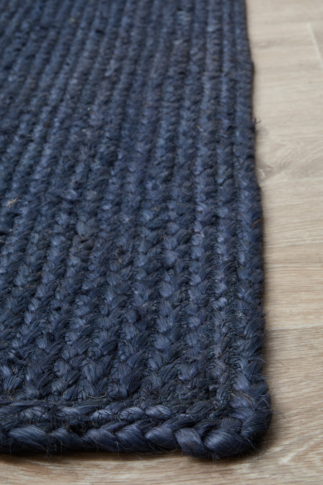 Kirra Navy Jute Rug