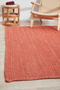 Kirra Terracotta Jute Rug