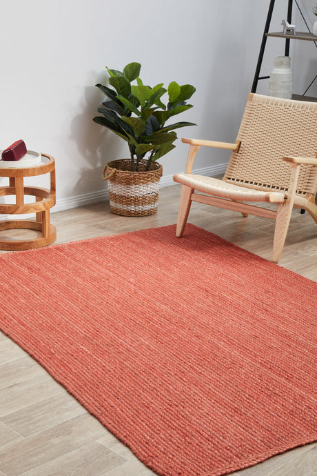 Kirra Terracotta Jute Rug