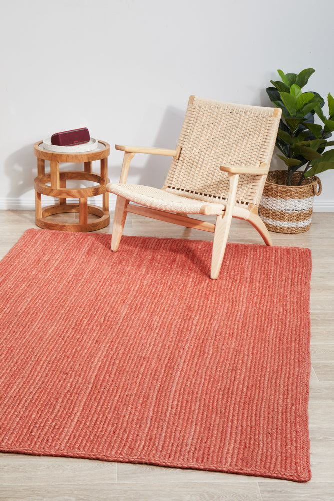 Kirra Terracotta Jute Rug