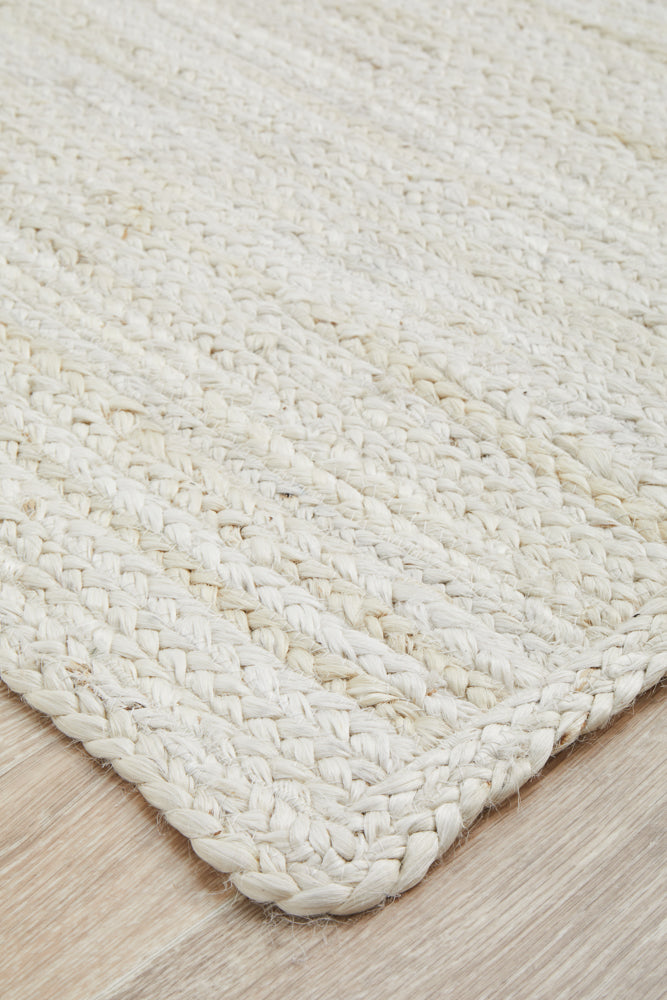 Kirra White Jute Rug