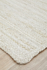 Kirra White Jute Rug