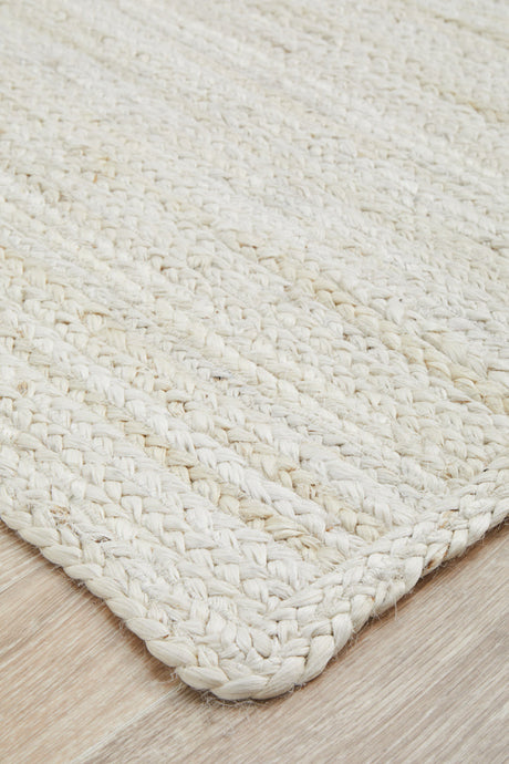 Kirra White Jute Rug