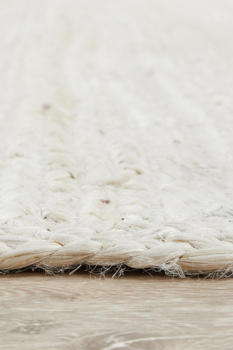 Kirra White Jute Rug