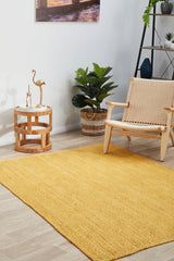 Kirra Yellow Jute Rug