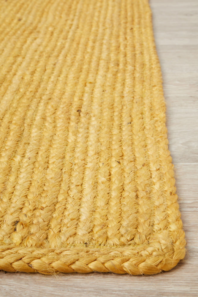 Kirra Yellow Jute Rug