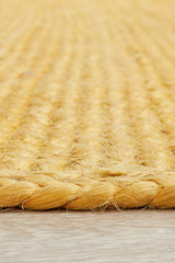 Kirra Yellow Jute Rug