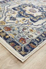 Tigris Basrah Blue Bohemian Transitional Rug