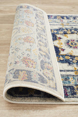 Tigris Basrah Blue Bohemian Transitional Rug