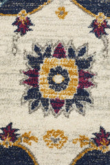 Tigris Basrah Blue Bohemian Transitional Rug