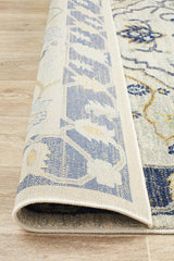 Tigris Basrah Navy Bohemian Transitional Rug