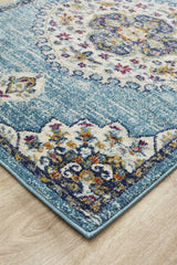 Tigris Zubayr Blue Bohemian Transitional Rug