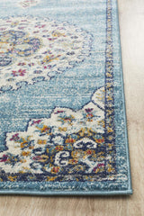 Tigris Zubayr Blue Bohemian Transitional Rug