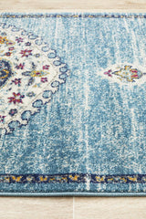 Tigris Zubayr Blue Bohemian Transitional Rug