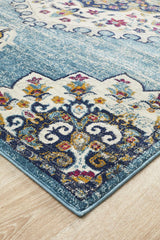 Tigris Zubayr Blue Bohemian Transitional Rug