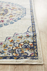 Tigris Zubayr White Bohemian Transitional Rug