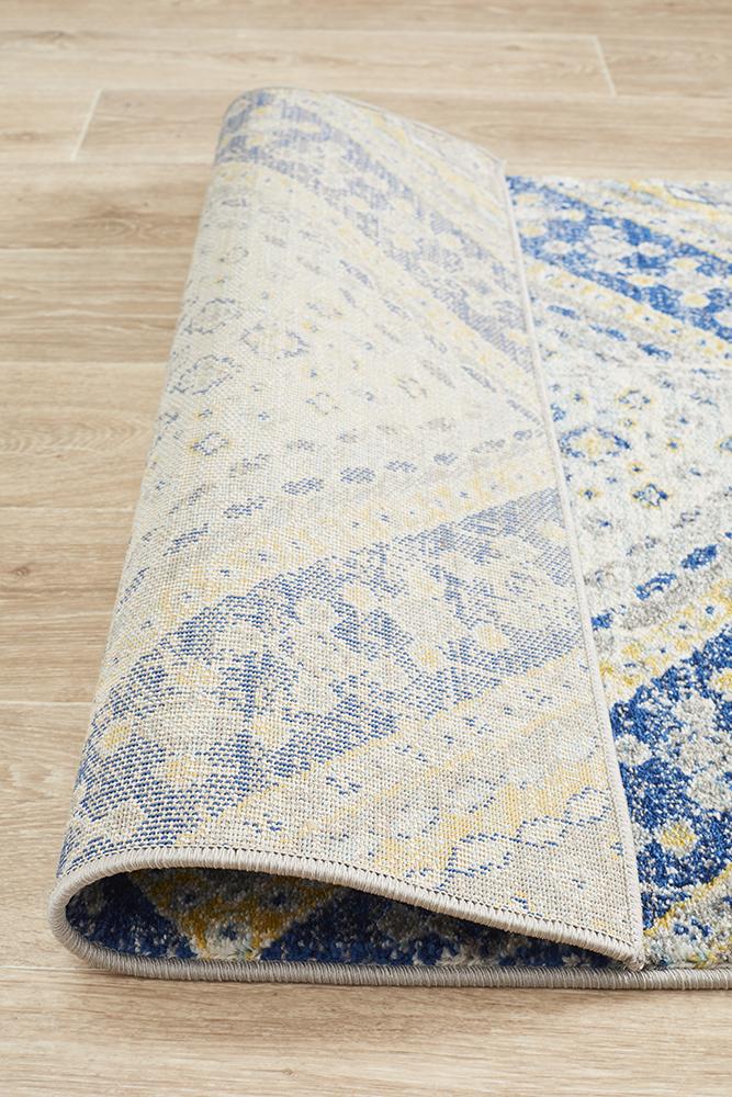 Tigris Abadan Navy Bohemian Transitional Rug