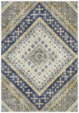 Tigris Abadan Navy Bohemian Transitional Rug