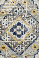 Tigris Abadan Navy Bohemian Transitional Rug