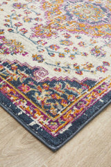 Tigris White Bohemian Transitional Rug