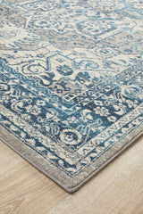 Tigris Shafi Blue Bohemian Transitional Rug