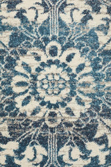 Tigris Shafi Blue Bohemian Transitional Rug