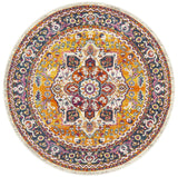 Tigris Shafi Multi Round Bohemian Transitional Rug