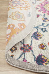 Tigris Hartha Multi Round Bohemian Transitional Rug