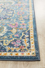 Tigris Navy Bohemian Transitional Rug