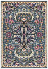 Tigris Navy Bohemian Transitional Rug