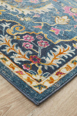 Tigris Navy Bohemian Transitional Rug