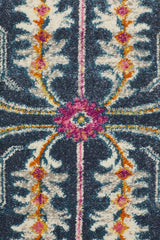 Tigris Navy Bohemian Transitional Rug