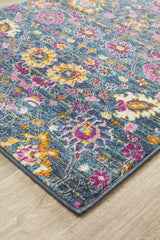 Tigris Elam Blue Bohemian Transitional Rug