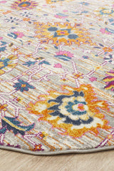 Tigris Elam Multi Round Bohemian Transitional Rug