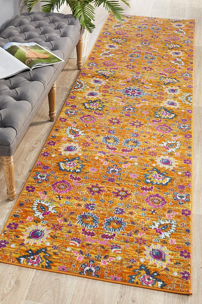 Tigris Elam Rust Bohemian Transitional Rug