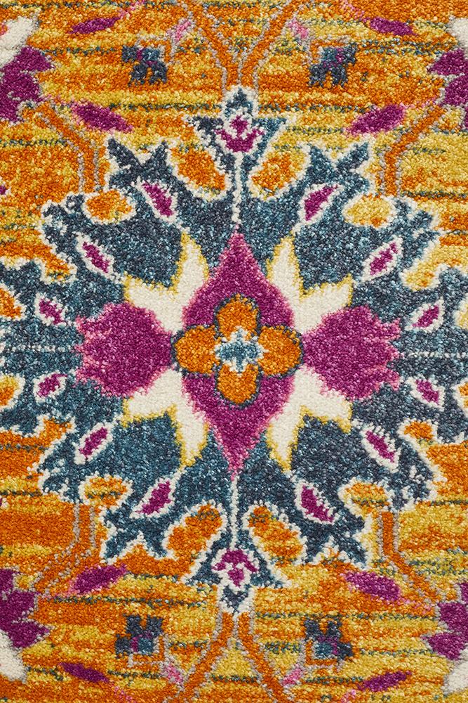 Tigris Elam Rust Bohemian Transitional Rug