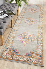 Tigris Amarah Grey Bohemian Transitional Rug