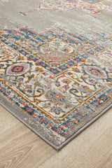 Tigris Amarah Grey Bohemian Transitional Rug