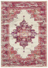 Tigris Amarah Pink Bohemian Transitional Rug