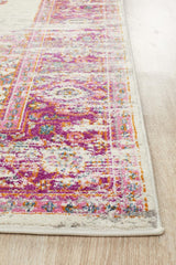 Tigris Amarah Pink Bohemian Transitional Rug