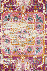 Tigris Amarah Pink Bohemian Transitional Rug