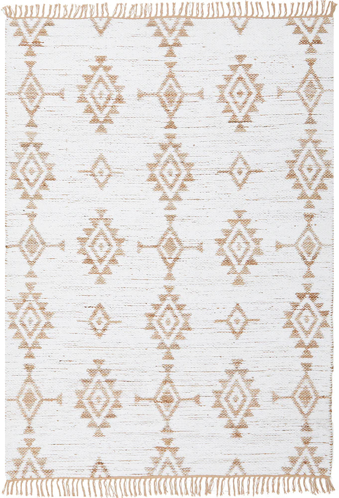 Pali Kento Reversible Cotton Jute Rug