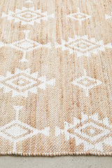 Pali Kento Reversible Cotton Jute Rug