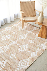 Pali Kento Reversible Cotton Jute Rug