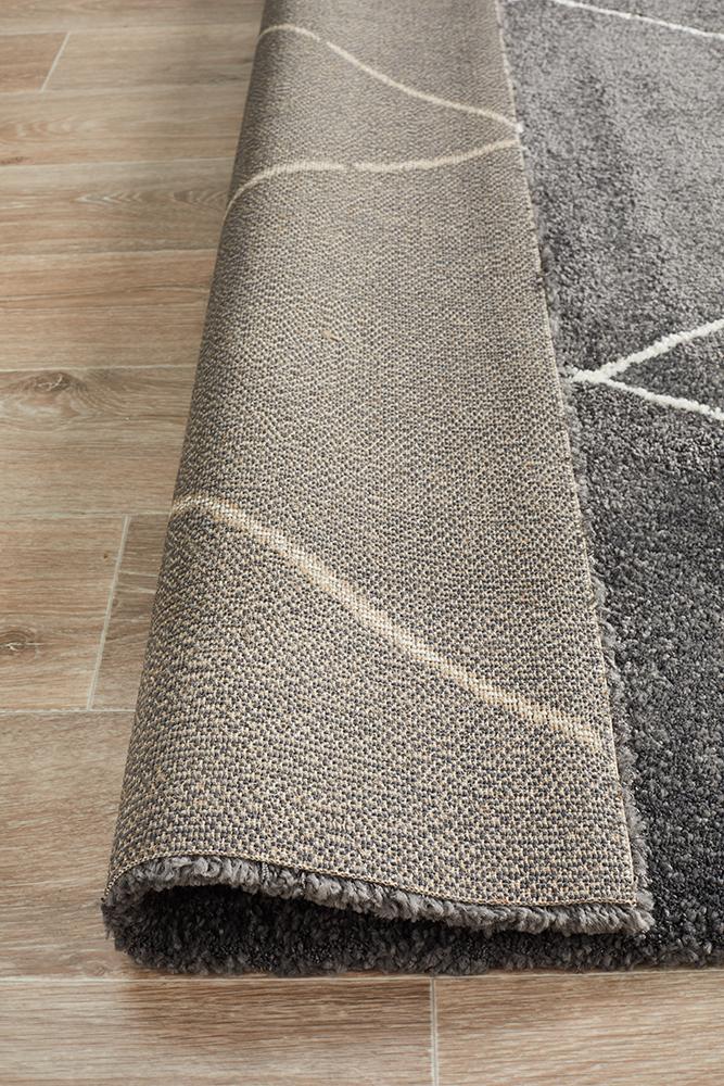 Savoy Hampstead Diamond Charcoal Rug